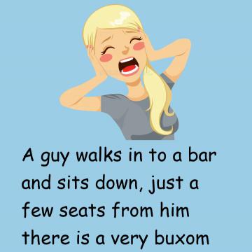 A Blonde Groaner