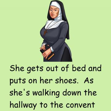 Nun Gets Strange Looks From Everyone