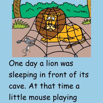 The Beautiful Story Of The Mouse And The Lion