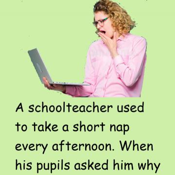 The Sleepy Teacher